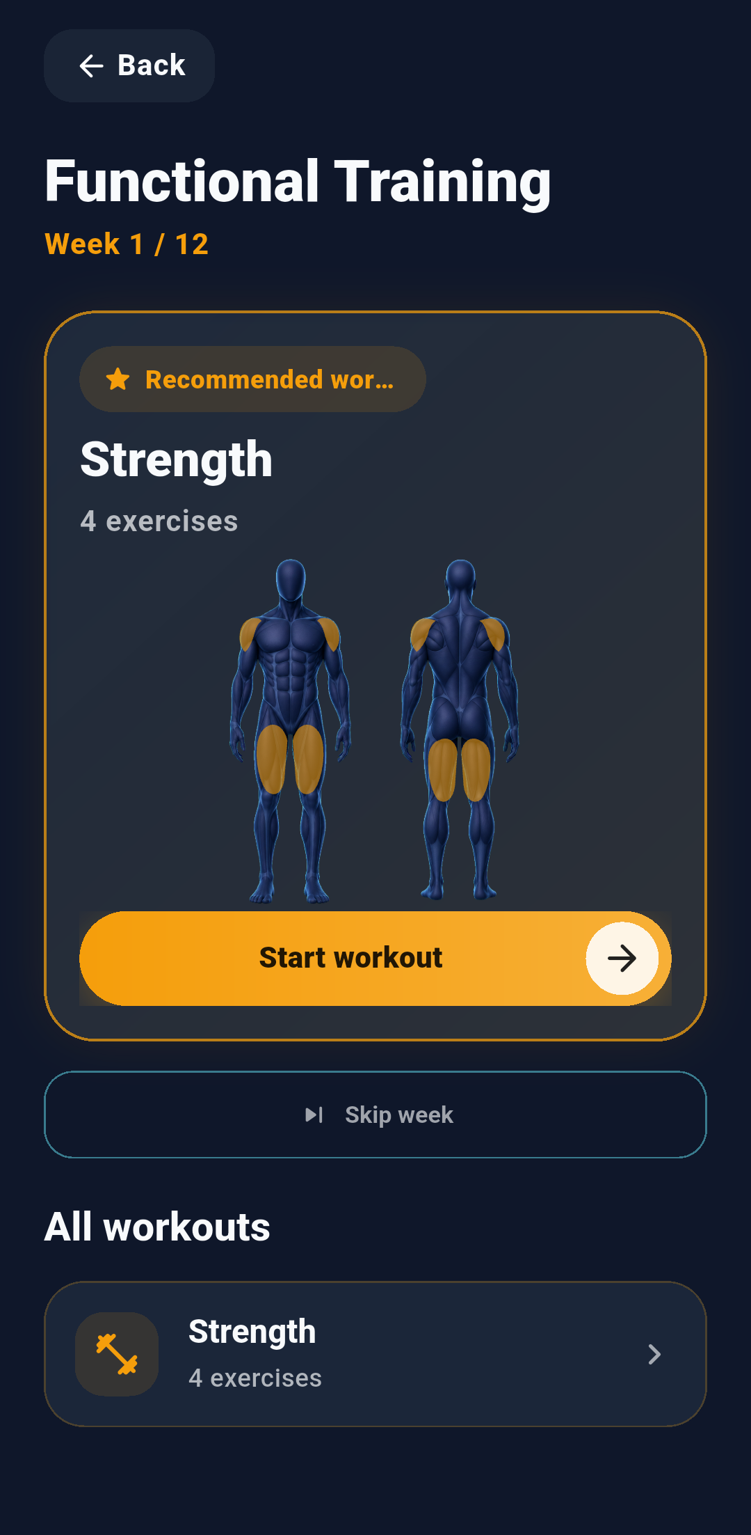 Proge Functional training