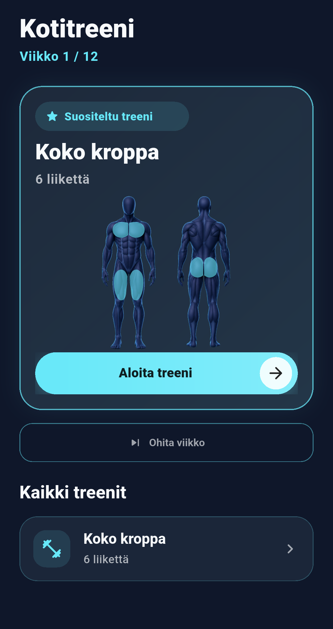 Proge Home training